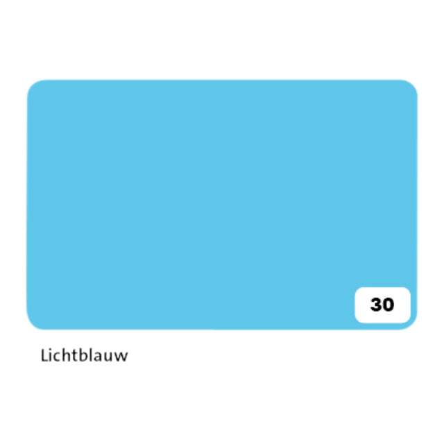 Folia Paper - Fotokarton Folia 2-seitig 50x70cm 300gr Nr. 30 Hellblau