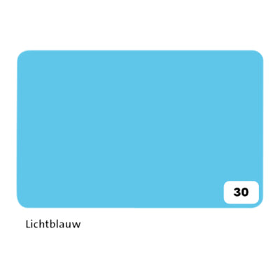 Folia Paper - Fotokarton Folia 2-seitig 50x70cm 300gr Nr. 30 Hellblau