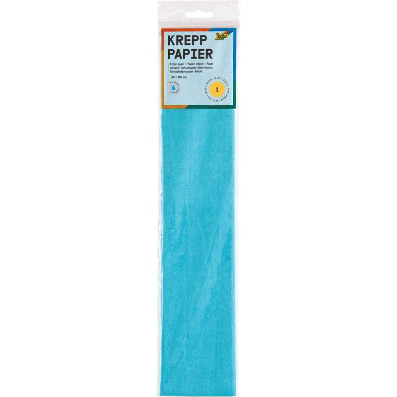 Folia - Krepppapier 250x50cm Nr.120 Hellblau