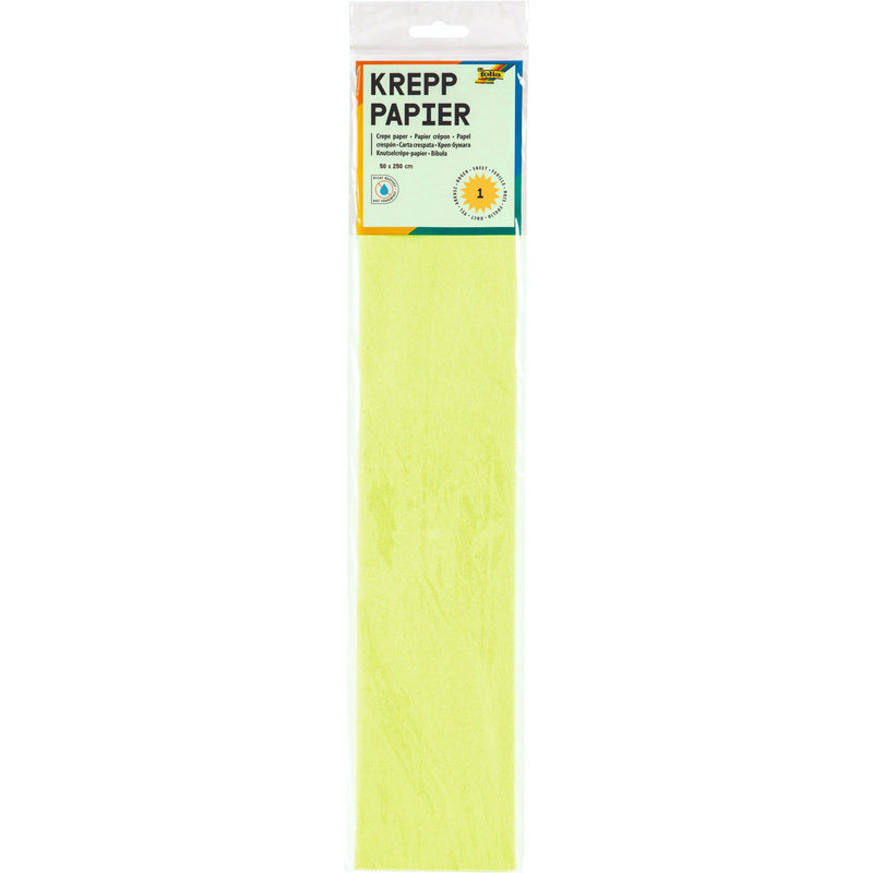 Folia - Krepppapier 250x50cm Nr.145 hellgrün