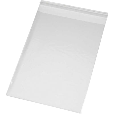 Creotime - Zellophanbeutel Creativ Company 17,3x12,3cm 25 Mikron mit Klebestreifen 200 Stück