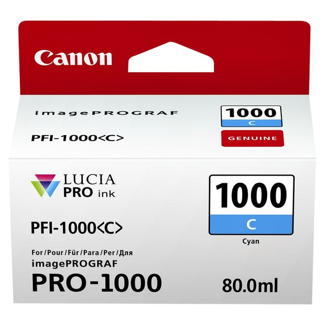 Canon - Tintenpatrone pfi-1000 blau
