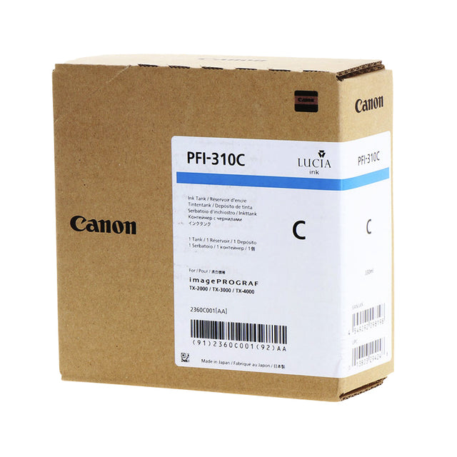 Tintenpatrone Canon PFI-310 Blau