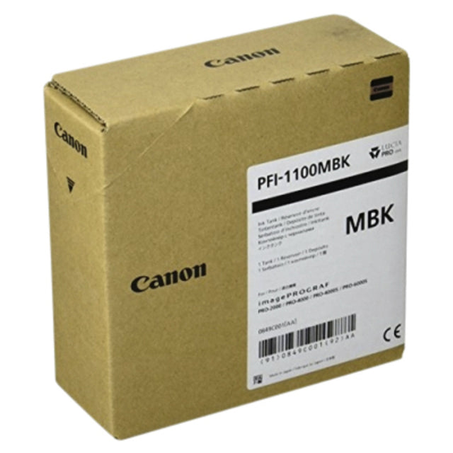 Tintenpatrone Canon PFI-1100 Matt Schwarz