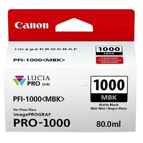 Canon - Tintenpatrone pfi-1000 mattschwarz