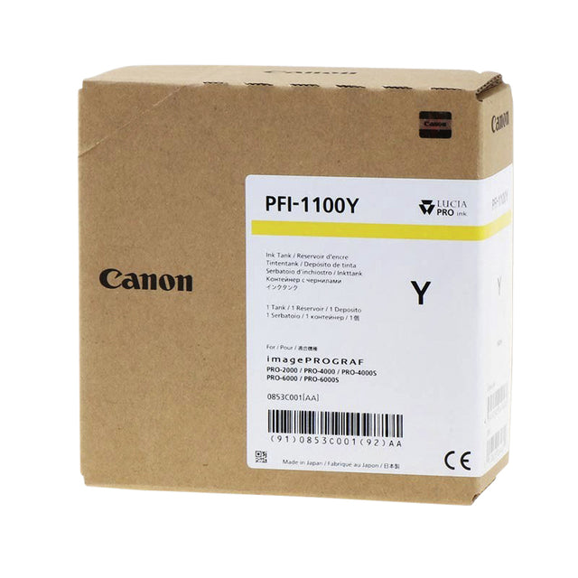 Tintenpatrone Canon PFI-1100 Gelb