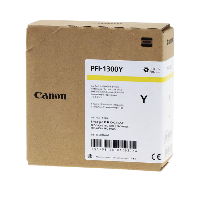 Tintenpatrone Canon PFI-1300 Gelb
