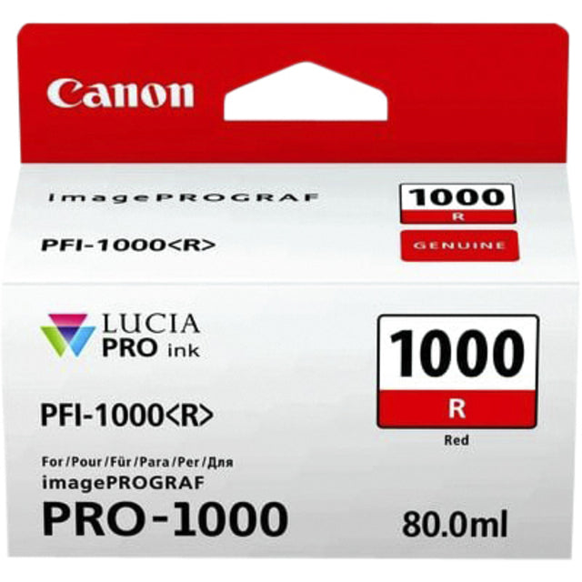 Canon - Tintenpatrone PFI-1000 rot