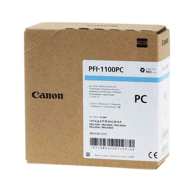Tintenpatrone Canon PFI-1100 Foto Blau