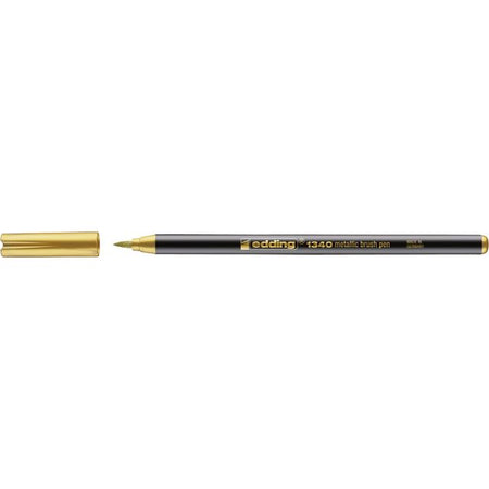 Edding - Pinselstift 1340 metallic gold | 10 Stück