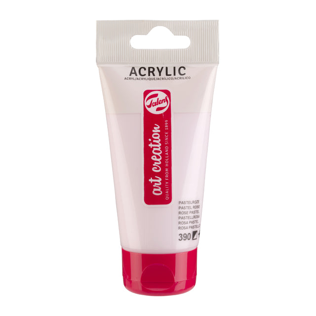 Talens Art Creation – Acrylfarbe Art Creation 390 pastellrosa Tube mit 75 ml