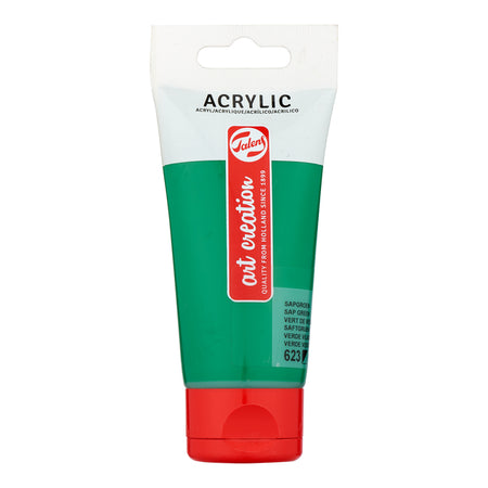 Talens Art Creation – Acrylfarbe Art Creation 623 saftgrün, Tube mit 75 ml