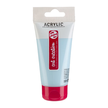 Talens Art Creation – Acrylfarbe Art Creation 551 himmelblaues Licht, Tube mit 75 ml | 3 Stück