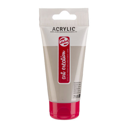 Talens Art Creation – Acrylfarbe Art Creation 718 warmgrau, Tube mit 75 ml