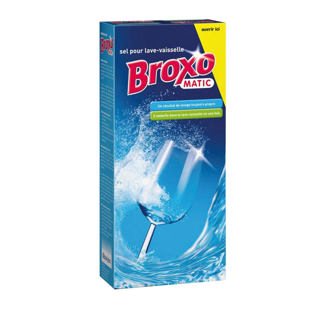 Broxomatic - Spülmaschinensalz matic 900gr | 12 Stück