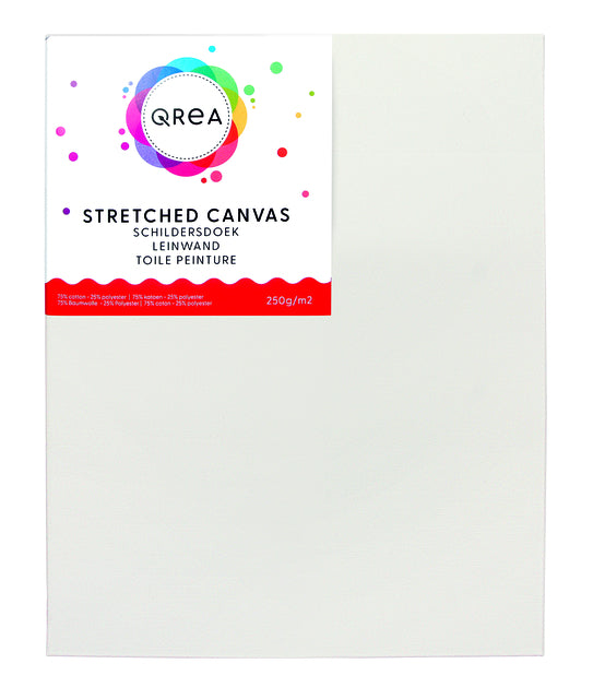 Qrea - Studioleinwand 24x30cm | 10 Stück