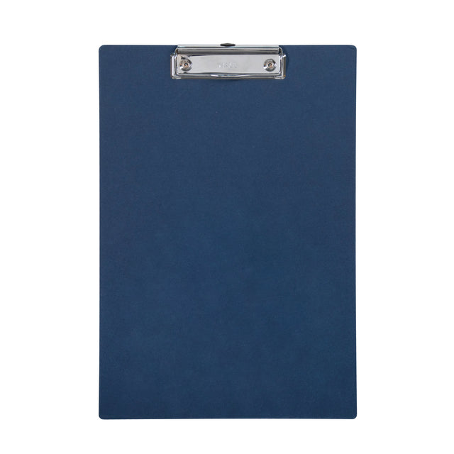 MAUL - Klemmbrett Balance A4 Hoch verstärkter 3mm Karton blau | 12 Stück