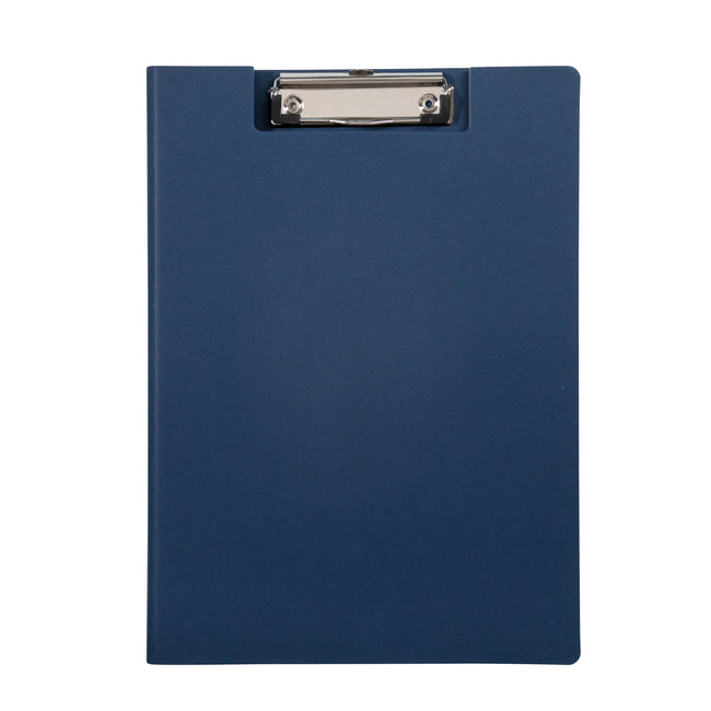 MAUL - Klemmbrettmappe Balance A4 verstärkter Kartonrücken 8mm blau | 12 Stück