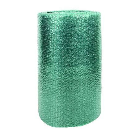IEZZY - Luftpolsterfolienrolle 500 mm x 20 m, 100 % recycelt, grün