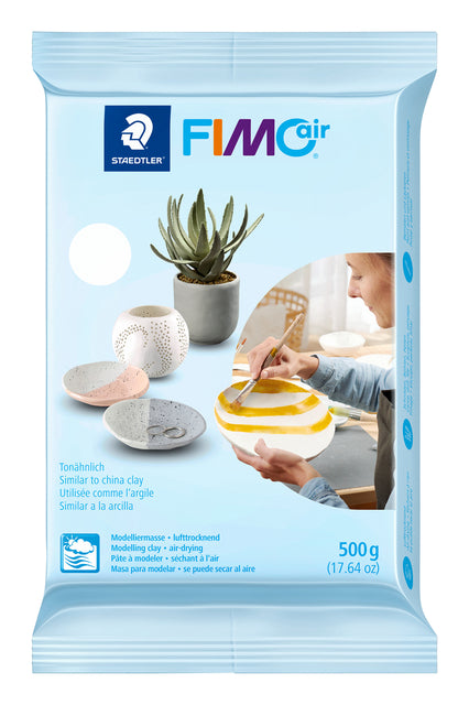 Fimo - Modelliermasse Air 500 Gramm weiß
