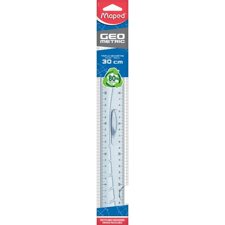 Maped – Geometrisches Lineal mit Griff 30 cm