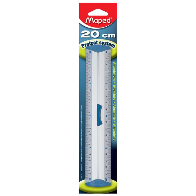 Maped - Lineal mit Griff 20cm Aluminium