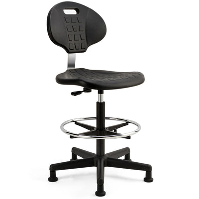 Euroseats - Arbeitsstuhlsitze Taranto Large schwarz