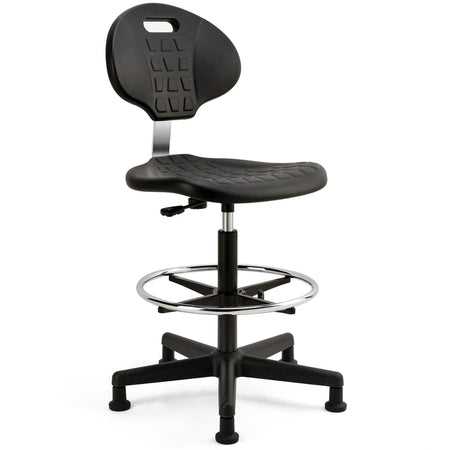 Euroseats - Arbeitsstuhlsitze Taranto Large schwarz