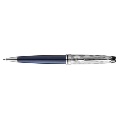Waterman - Expert Kugelschreiber L'essence du blue deLuxe CT mittel
