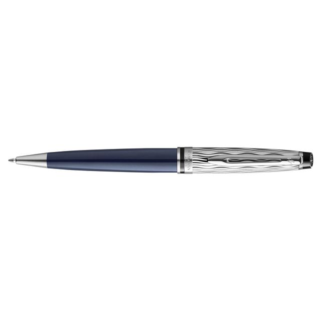 Waterman - Expert Kugelschreiber L'essence du blue deLuxe CT mittel
