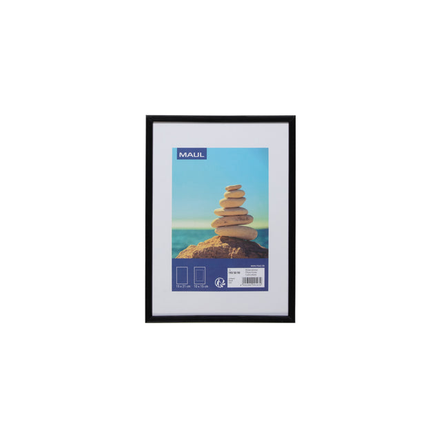 Fotorahmen Maul Kunst 15x21cm Kunststoff schwarz schwarz