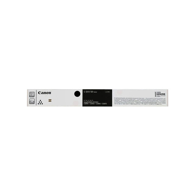 Tonercartridge Canon C-EXV 58 Schwarz