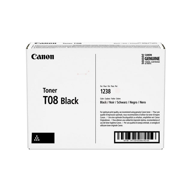 Tonercartridge Canon T08 Schwarz
