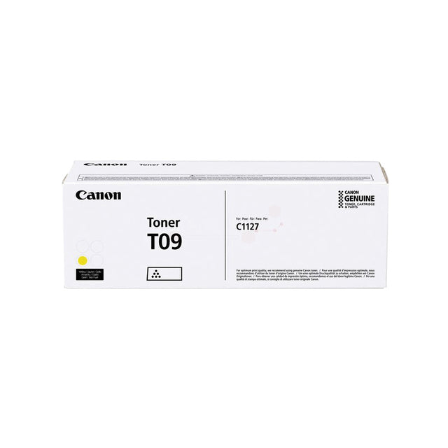 Tonercartridge Canon T09 Gelb