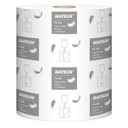 Katrin - Reinigungspapier Plus mittel 1-lagig 870 Blatt weiß 64403