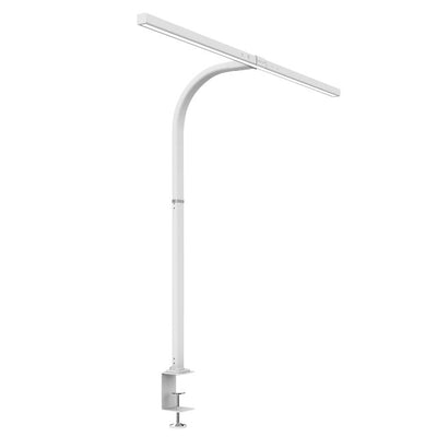 Unilux - Schreibtischlampe Strata LED-Tischklemme weiß