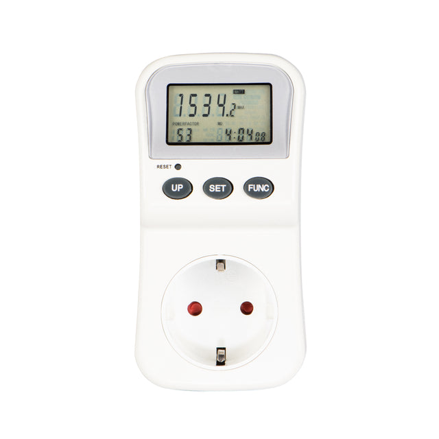 Energiekosten Messgerät Hama Digital für Socket mit LCD -Display,