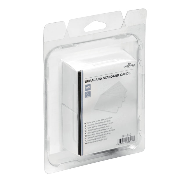 Langlebig - Plastikkarten Duracard 0,76mm 100 Stück