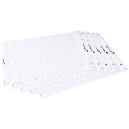 Legamaster - Flipchart-Papier quadratisch 20 Blatt 5 Stück