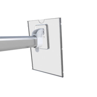 Klika - Vorderer Stiftkartenhalter 105x150mm auf Stange 13 Stück