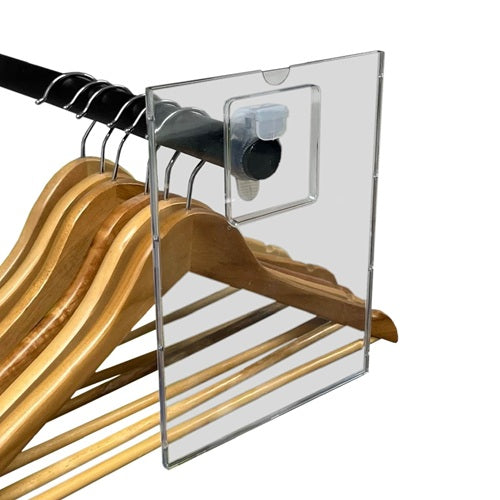 Klika - Vorderer Stiftkartenhalter 105x150mm auf Stange 13 Stück