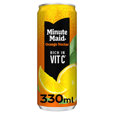 Minute maid -  Frisdrank  orange blik 330ml | 24 stuks