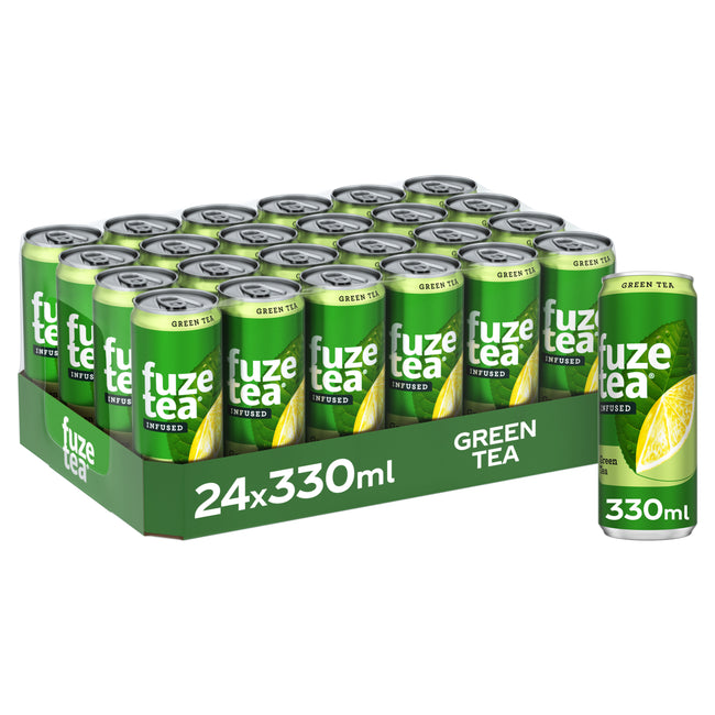 Fuze Tea – Erfrischungsgetränk aus grünem Tee, Dose 330 ml