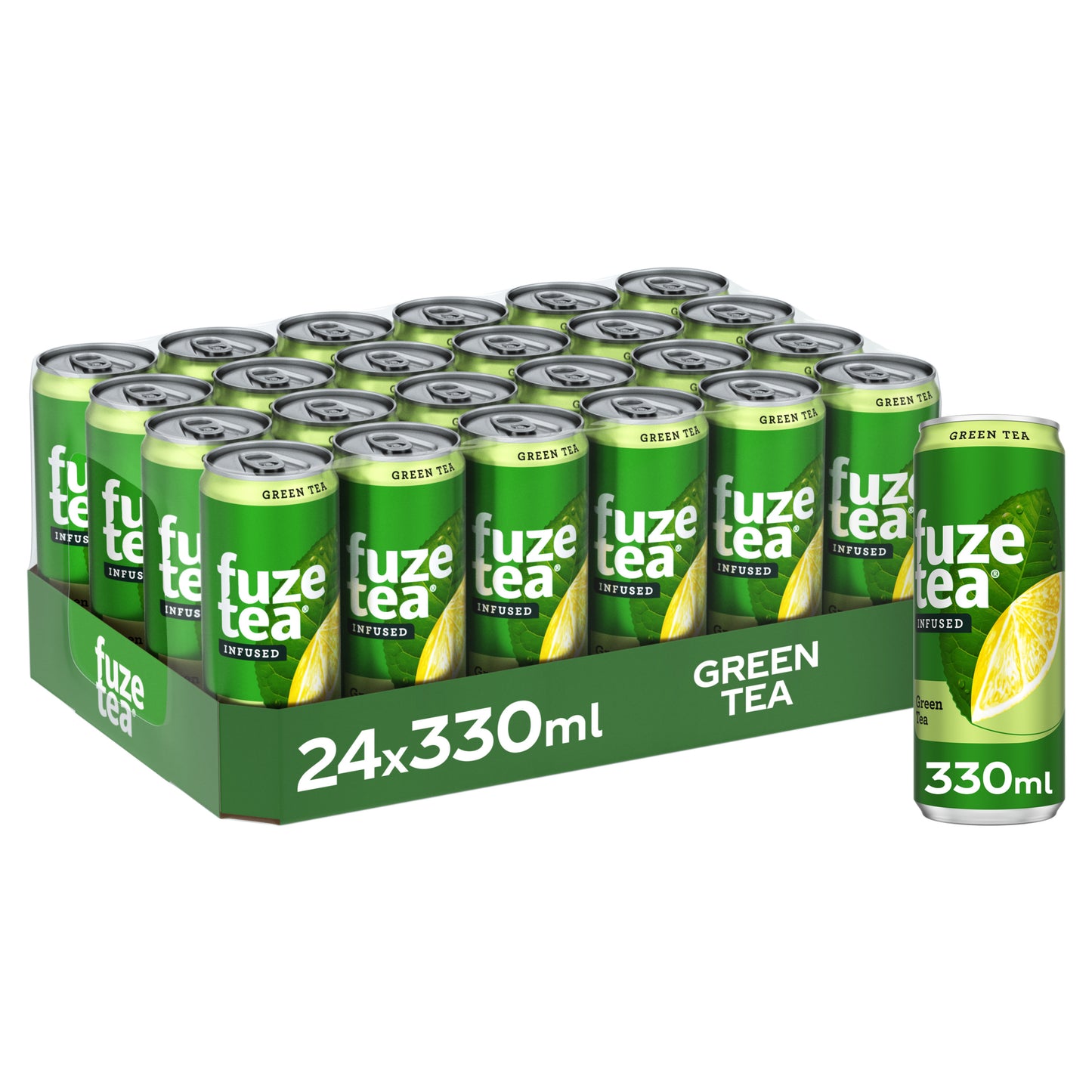 Fuze Tea – Erfrischungsgetränk aus grünem Tee, Dose 330 ml