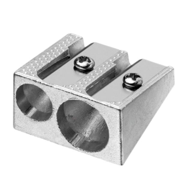 Westcott - Bleistiftspitzer aus Aluminium mit Doppelkegelform