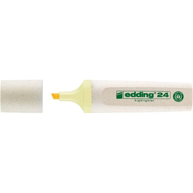 Edding - Textmarker 24 EcoLine Pastellgelb