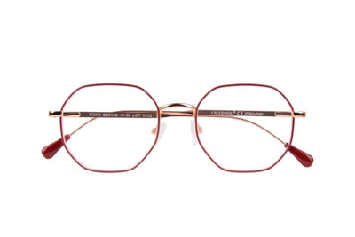 I Need You - Lesebrille +2,00 dpt Yoko rot-kupfer