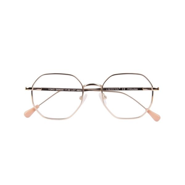 Ich brauche dich – Lesebrille +1,50 dpt Yoko Gold