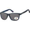 Montana – Sonnenbrille mit rauchpolarisiertem Glas mattblau