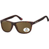 Montana – Sonnenbrille mit braunem polarisiertem Glas in Schildkrötenoptik
